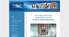 Desktop Screenshot of life-coach-training-uk.com