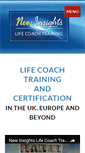 Mobile Screenshot of life-coach-training-uk.com